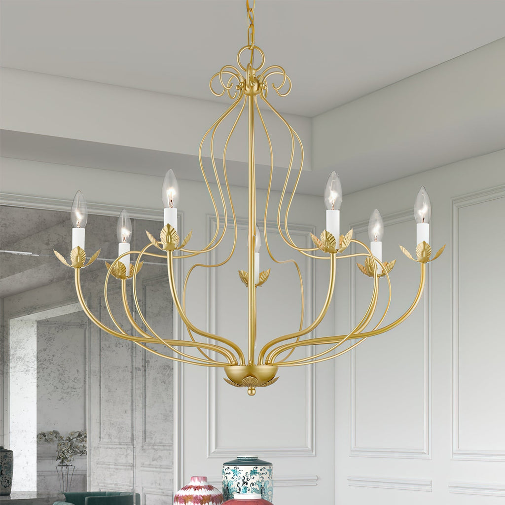 Avtalan Vintage Industrial Chandelier