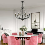 Avtalan Vintage Industrial Chandelier