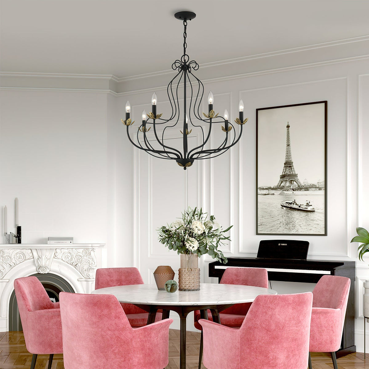 Avtalan Vintage Industrial Chandelier