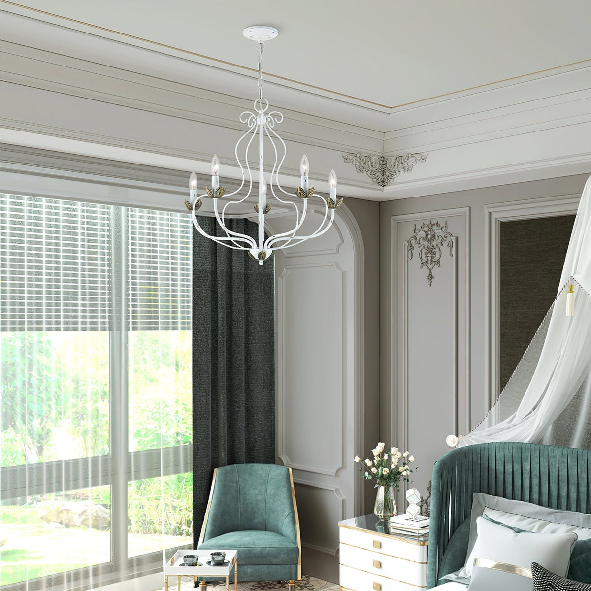 Avtalan Vintage Industrial Chandelier