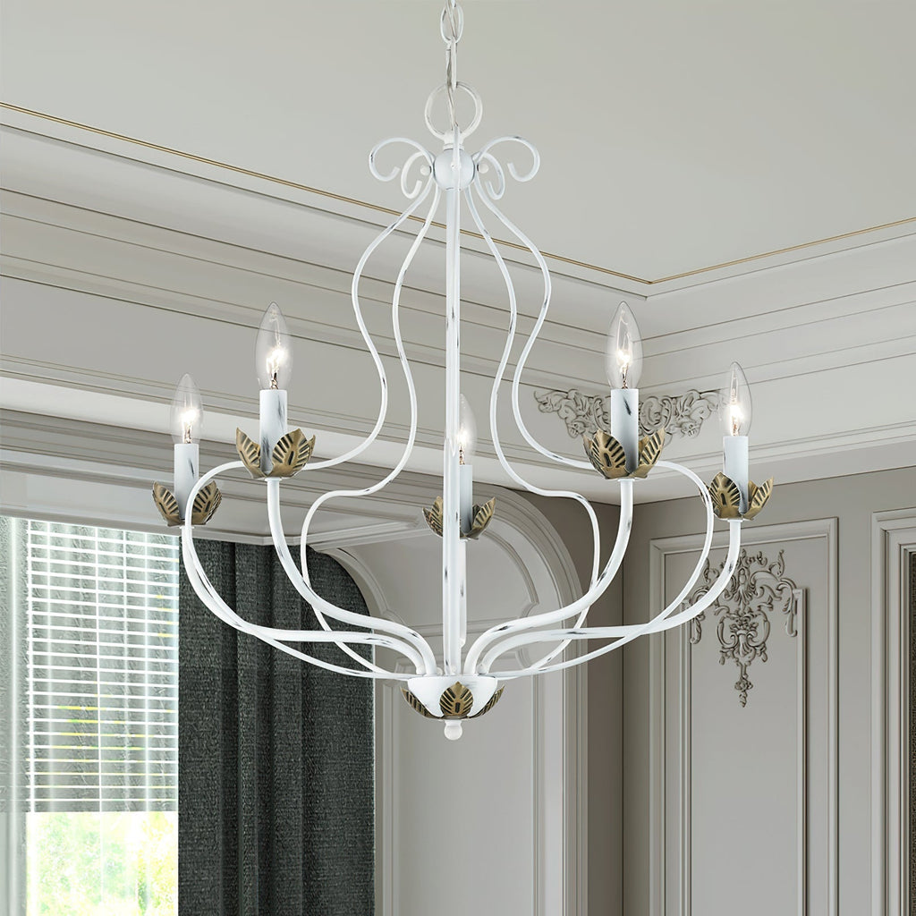 Avtalan Vintage Industrial Chandelier