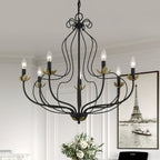 Avtalan Vintage Industrial Chandelier