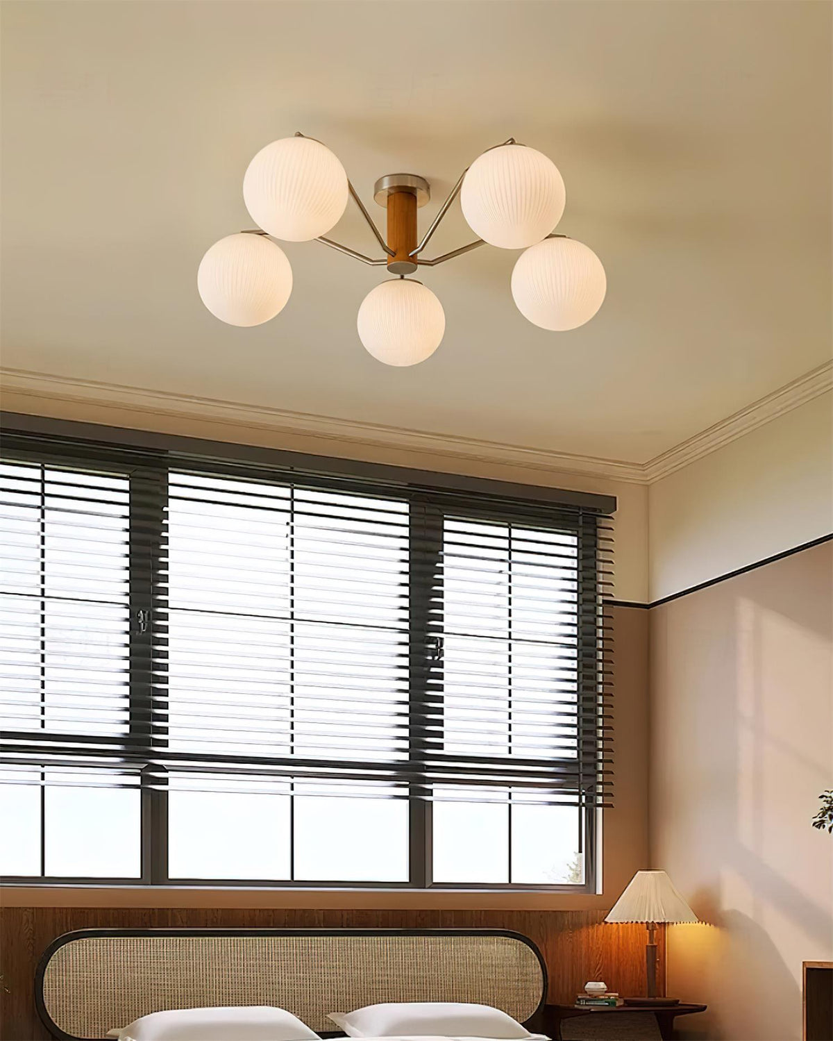Ceiling Light LED/Incandescent Globe Flush Mount for Living Room