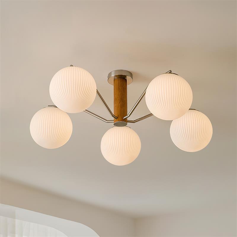 Ceiling Light LED/Incandescent Globe Flush Mount for Living Room