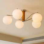 Ceiling Light LED/Incandescent Globe Flush Mount for Living Room