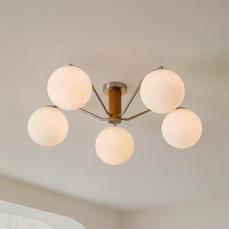 Ceiling Light LED/Incandescent Globe Flush Mount for Living Room