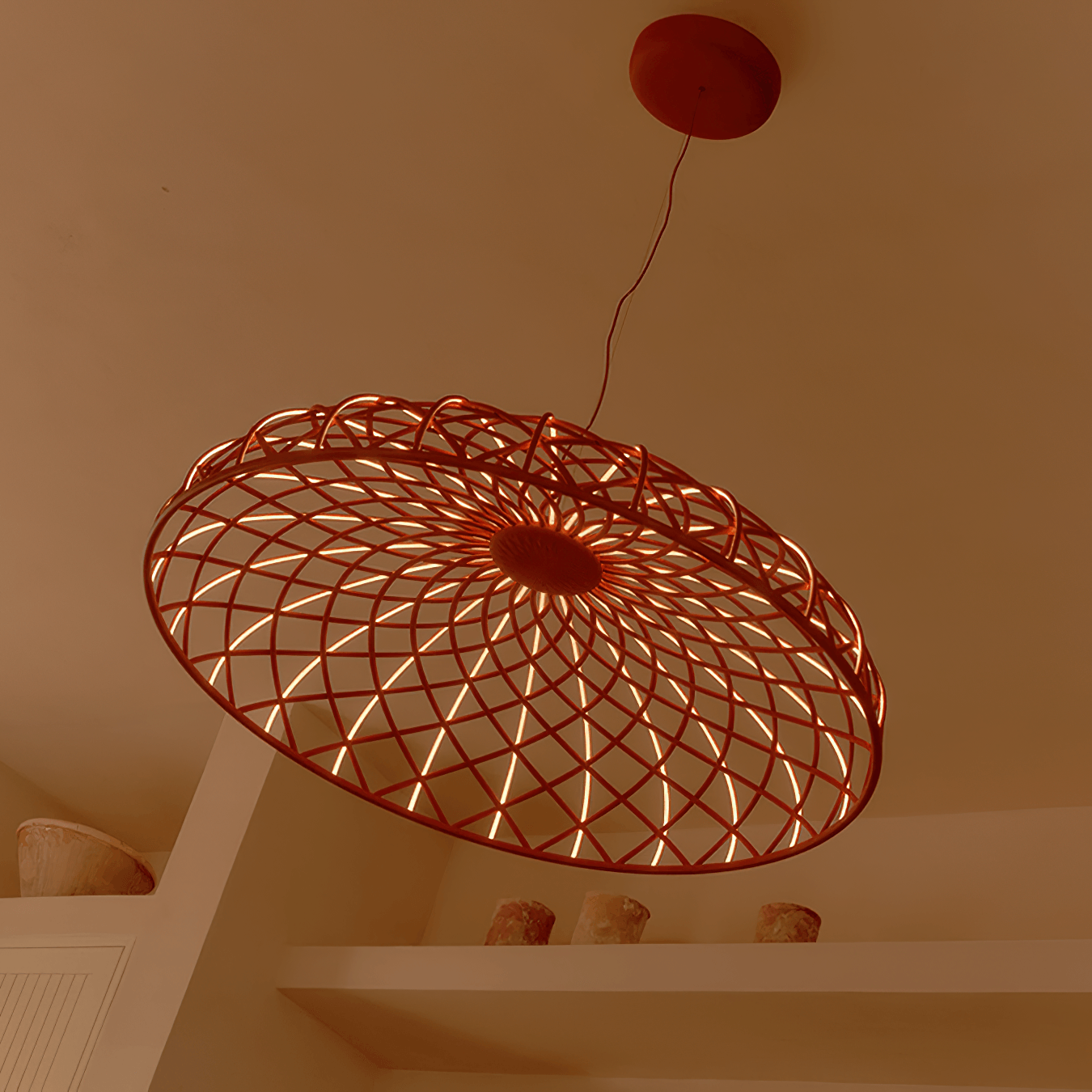 Fiona Pendant Lamp Reticulated Mesh