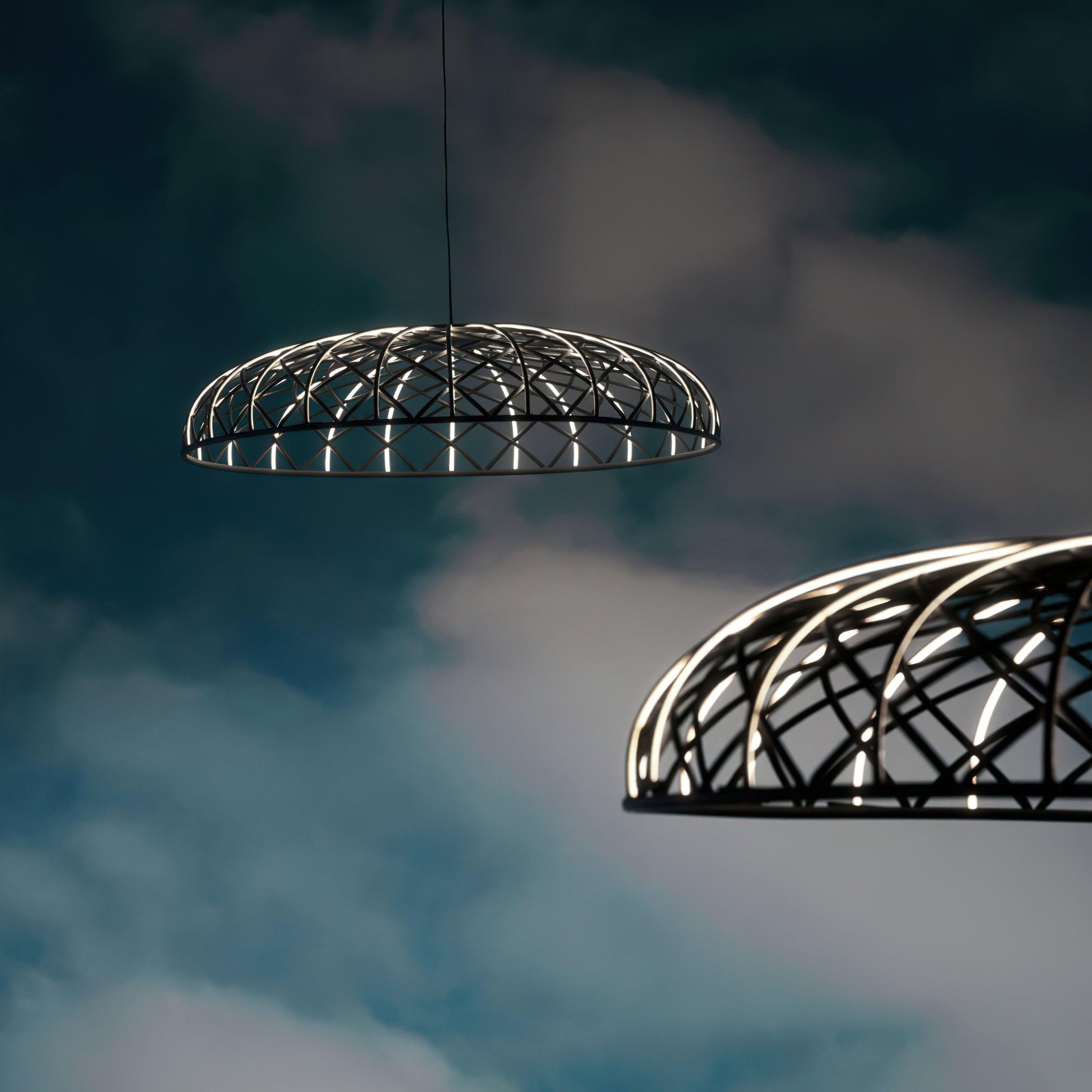 Fiona Pendant Lamp Reticulated Mesh