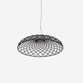 Fiona Pendant Lamp Reticulated Woven Shade Modern
