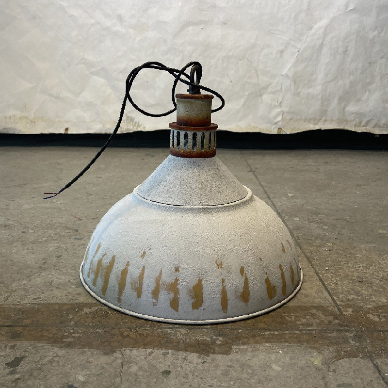 Avynor Vintage Industrial Blue Pendant Lamp