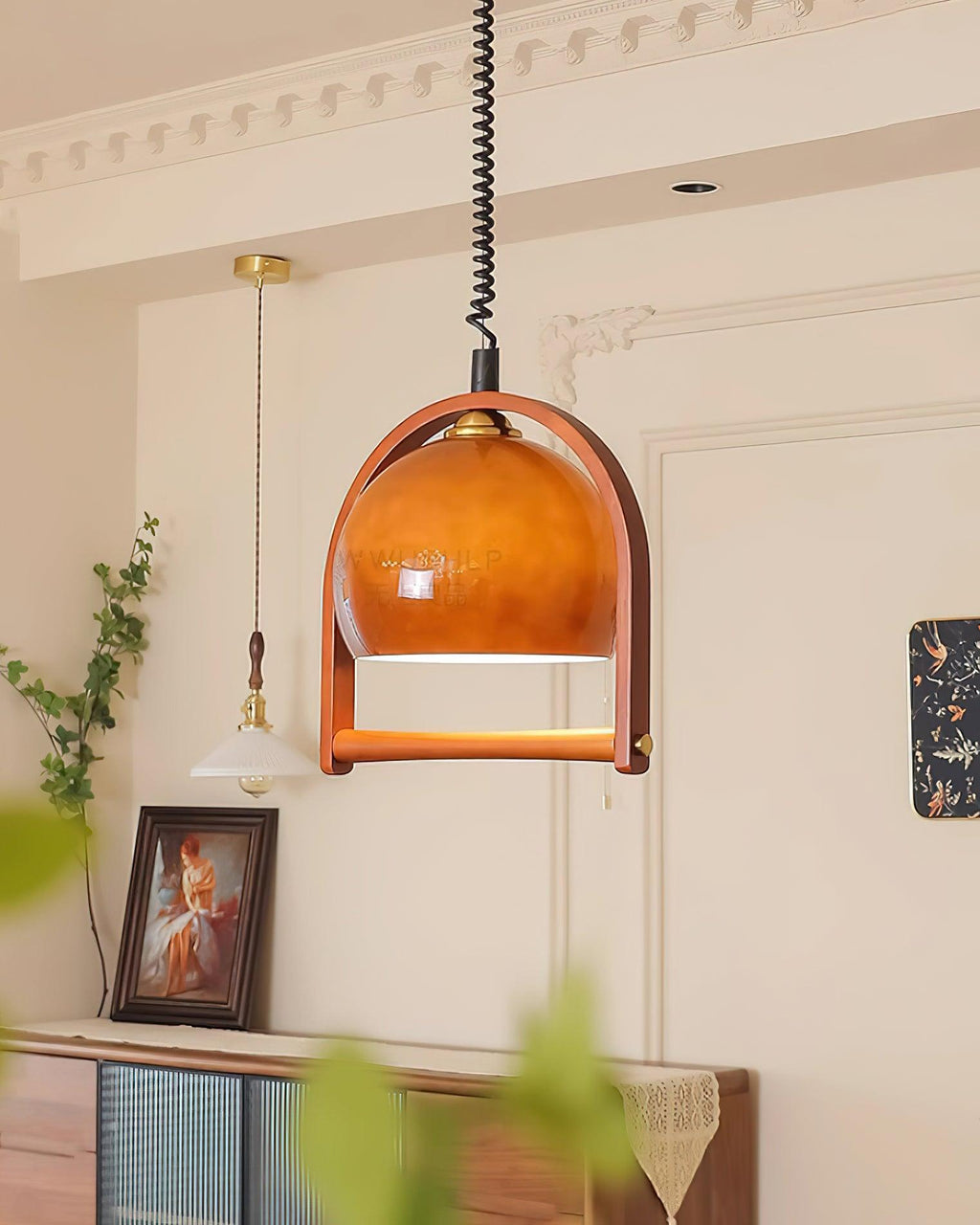 Kleine Pendant Lamp Stretchable Dome