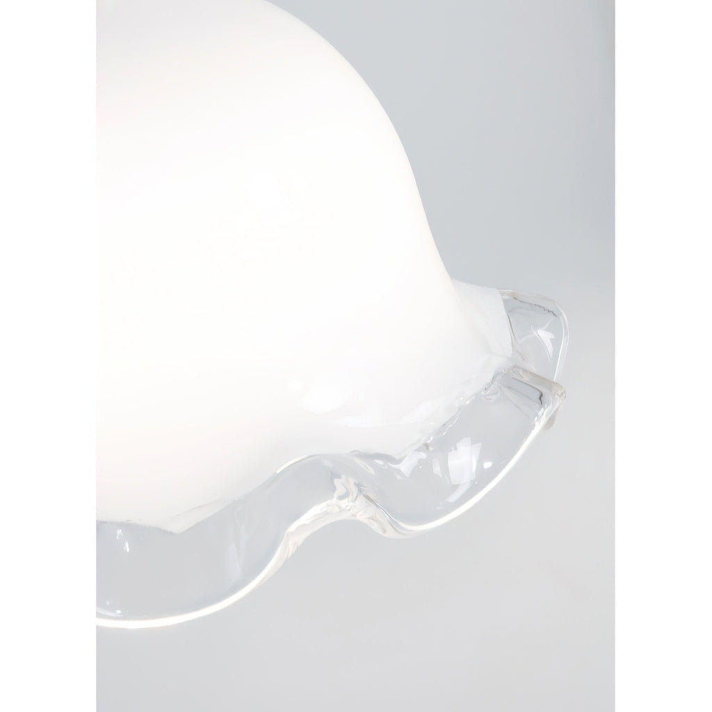 Allirora Premium Elegance Brass Glass Pendant Lamp