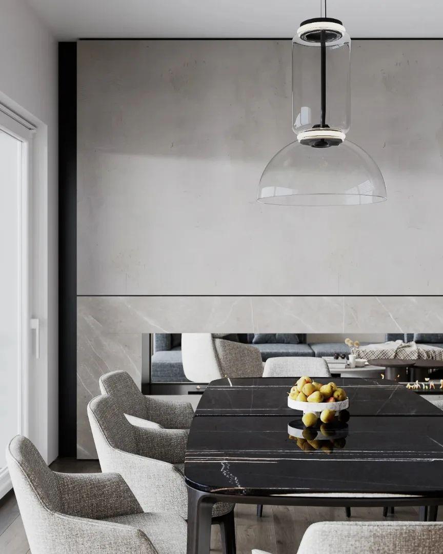 Virelo Stacked Glass Cylinder Pendant Light