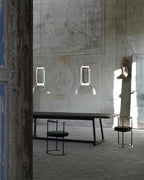 Virelo Stacked Glass Cylinder Pendant Light