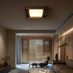 Auro Rustic Wood Ceiling Light