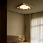 Auro Rustic Wood Ceiling Light