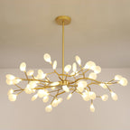 Lustra Floral Metal Chandelier