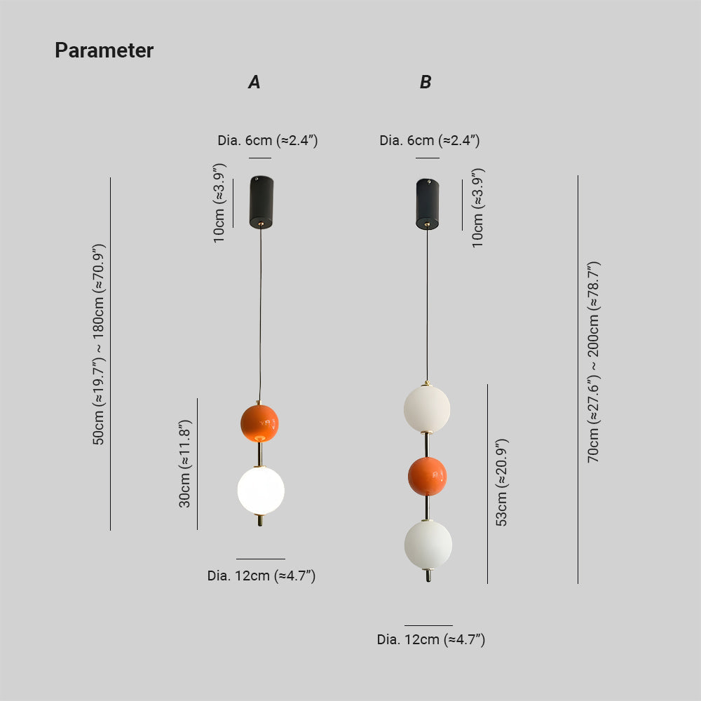 Valentina Modern LED Pendant Light Bedroom Living Room