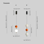 Valentina Modern LED Pendant Light Bedroom Living Room