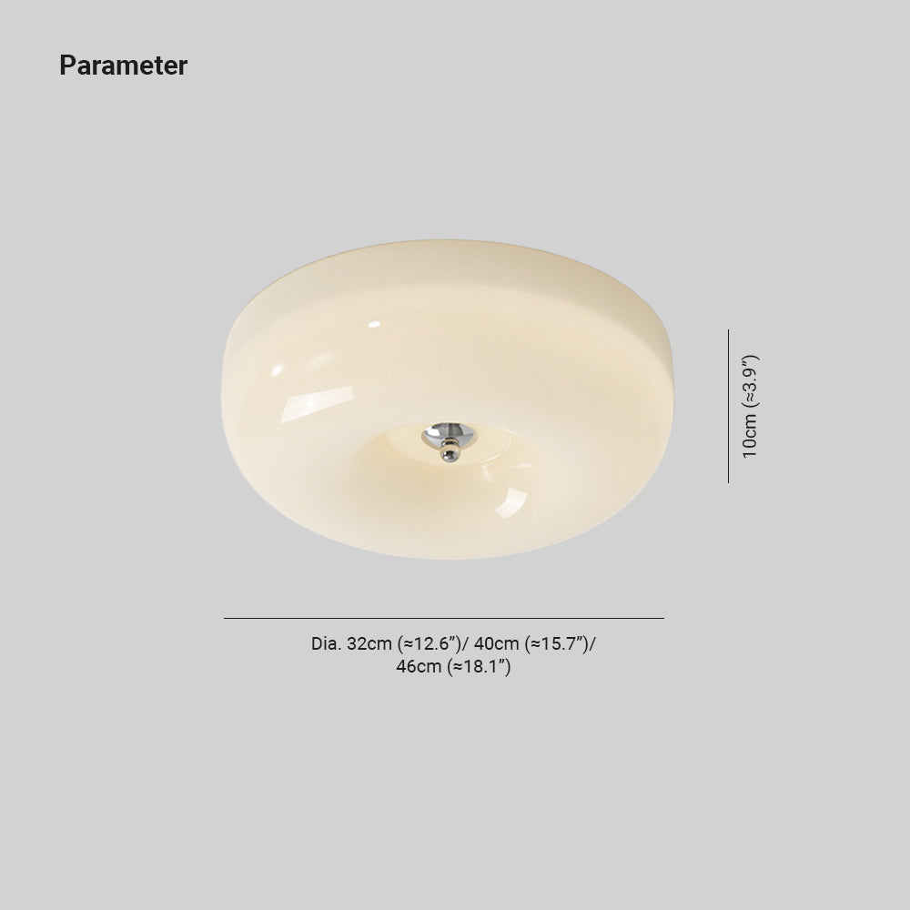 Valentina Vintage Glass Ceiling Light - image 4