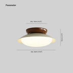 Aira Vintage Bowl-shaped LED Ceiling Light