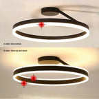 Arisha Modern Circle Flush Mount Ceiling Light Bedroom