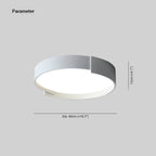Arisha Modern Round Flush Mount Ceiling Light LED Double Layer