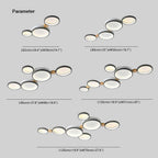 Arisha Round Flush Mount Ceiling Light Bedroom