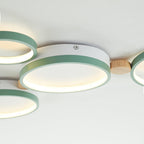 Arisha Round Flush Mount Ceiling Light Bedroom