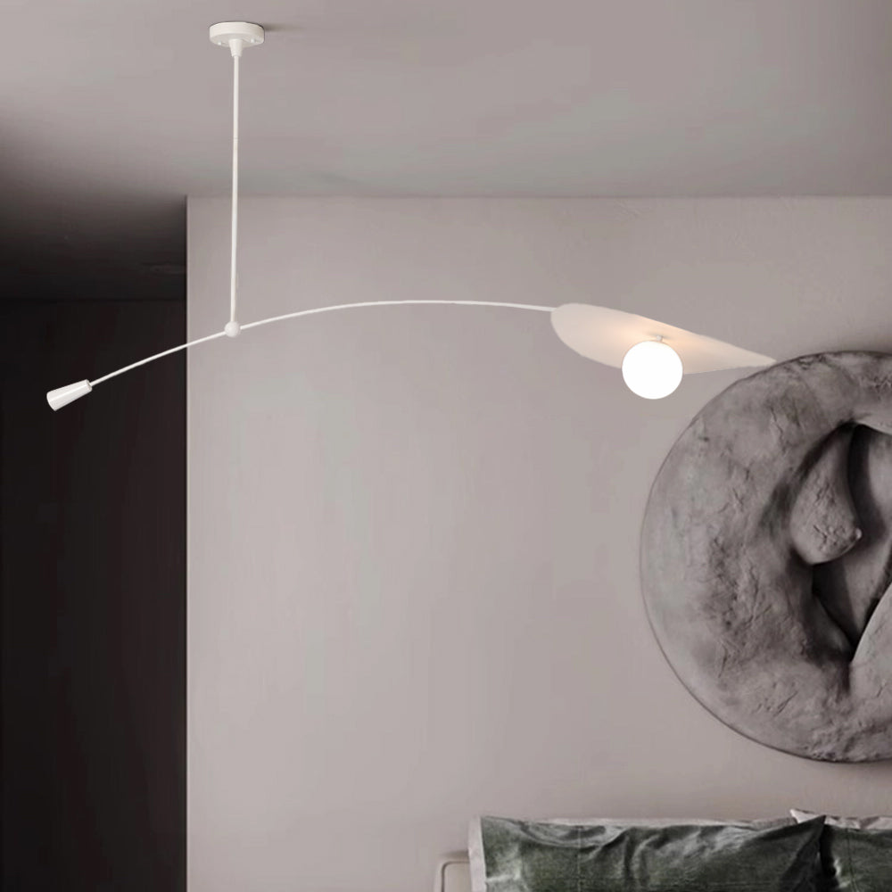 Arisha Minimalist LED Leaf Shaped Pendant Light
