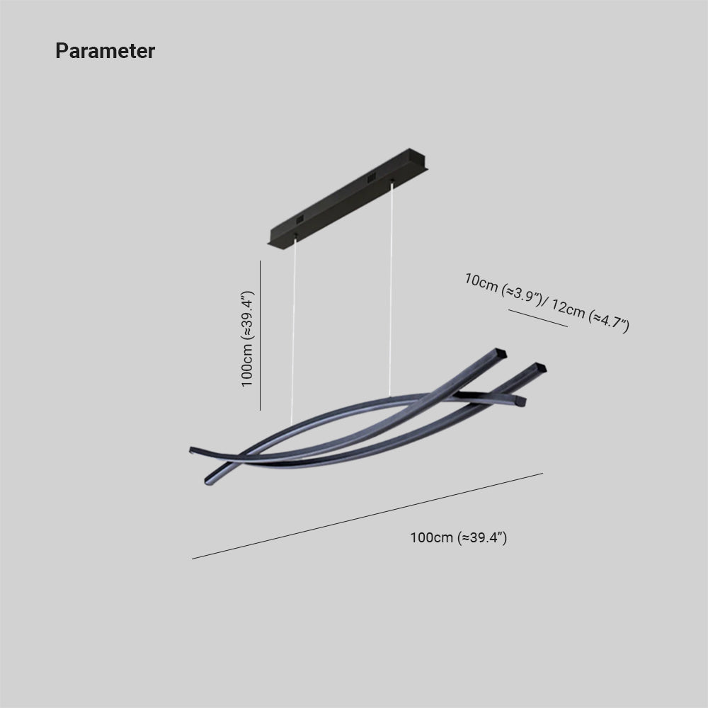 Arisha Modern Linear Pendant Light
