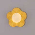 Meluna Yellow Flower Wall Lamp