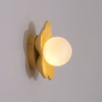 Meluna Yellow Flower Wall Lamp