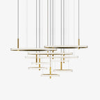 Aurora Chandelier Ring Layered Minimalist