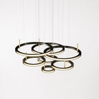 Aurora Chandelier Ring Layered Minimalist