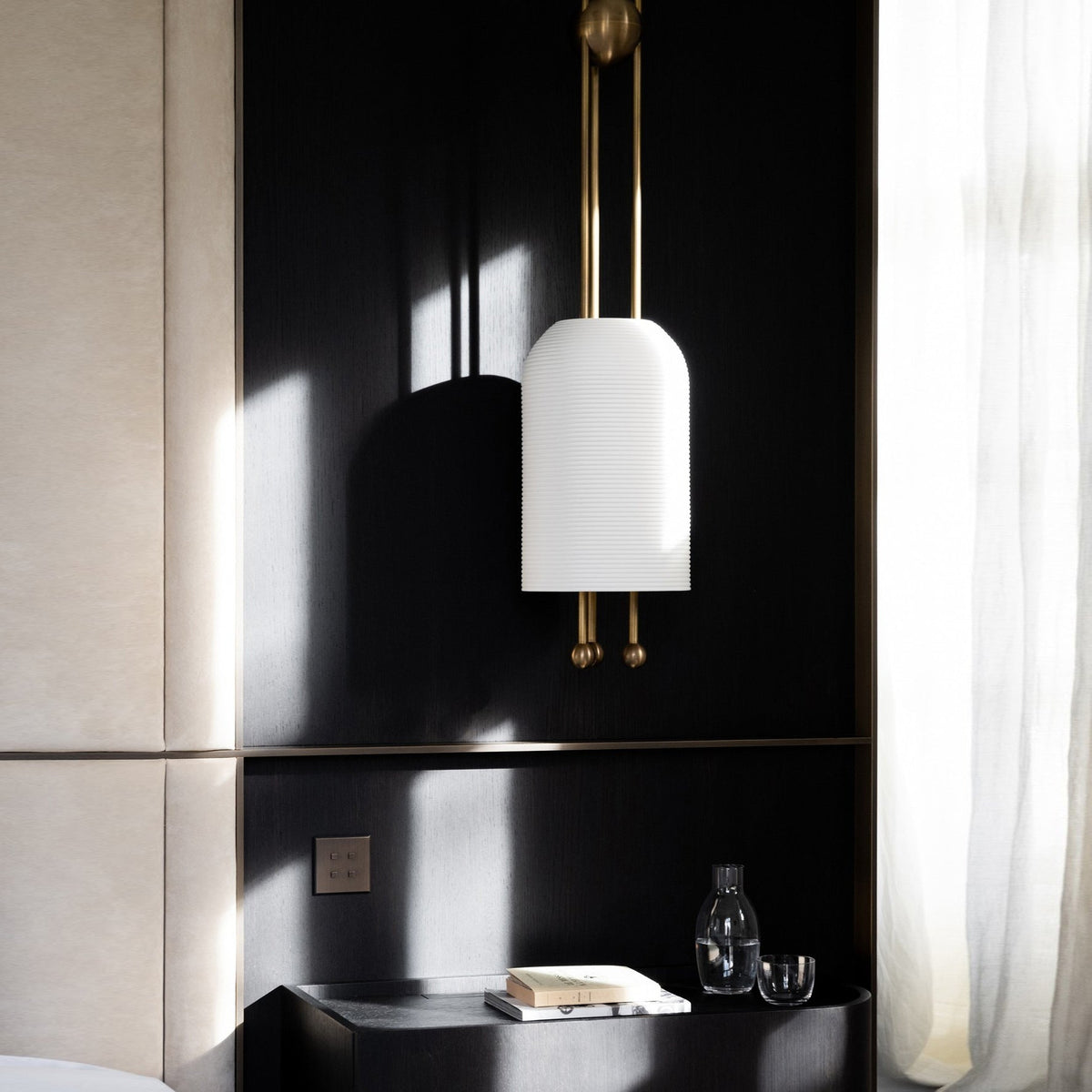 Ucaryra Premium Elegance Glass Lantern Pendant Lamp