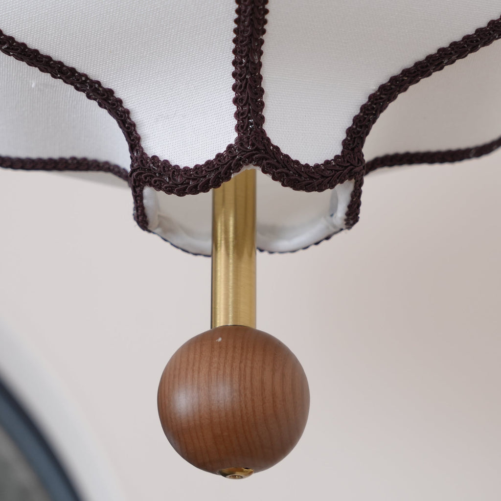 Lustra Pendant Light Lantern Fabric for Living Room