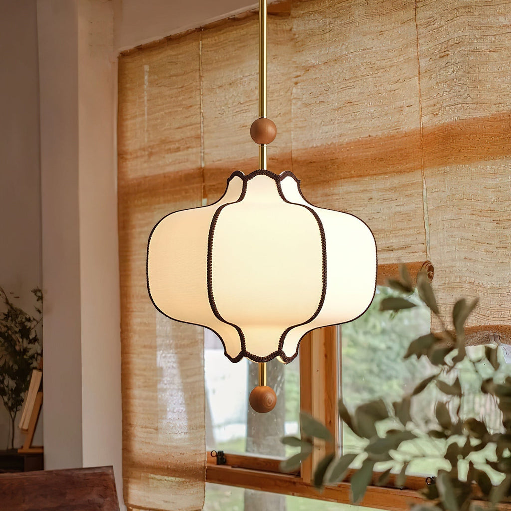 Ritta Retro Fabric Pendant Light