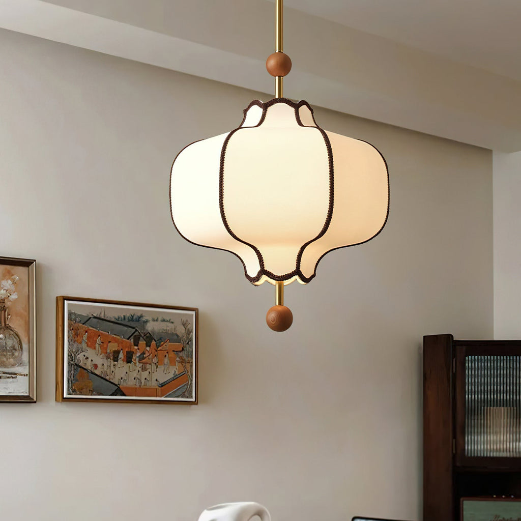 Ritta Retro Fabric Pendant Light