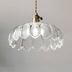 Limea Green Glass Flower Pendant Light