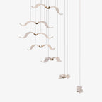 Acariel Luxury Large Seagull Glass Chandelier