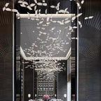 Acariel Luxury Large Seagull Glass Chandelier