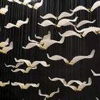 Acariel Luxury Large Seagull Glass Chandelier