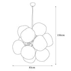 Esola Cluster Glass Pendant Light