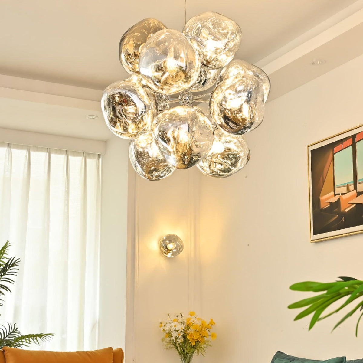 Esola Cluster Glass Pendant Light