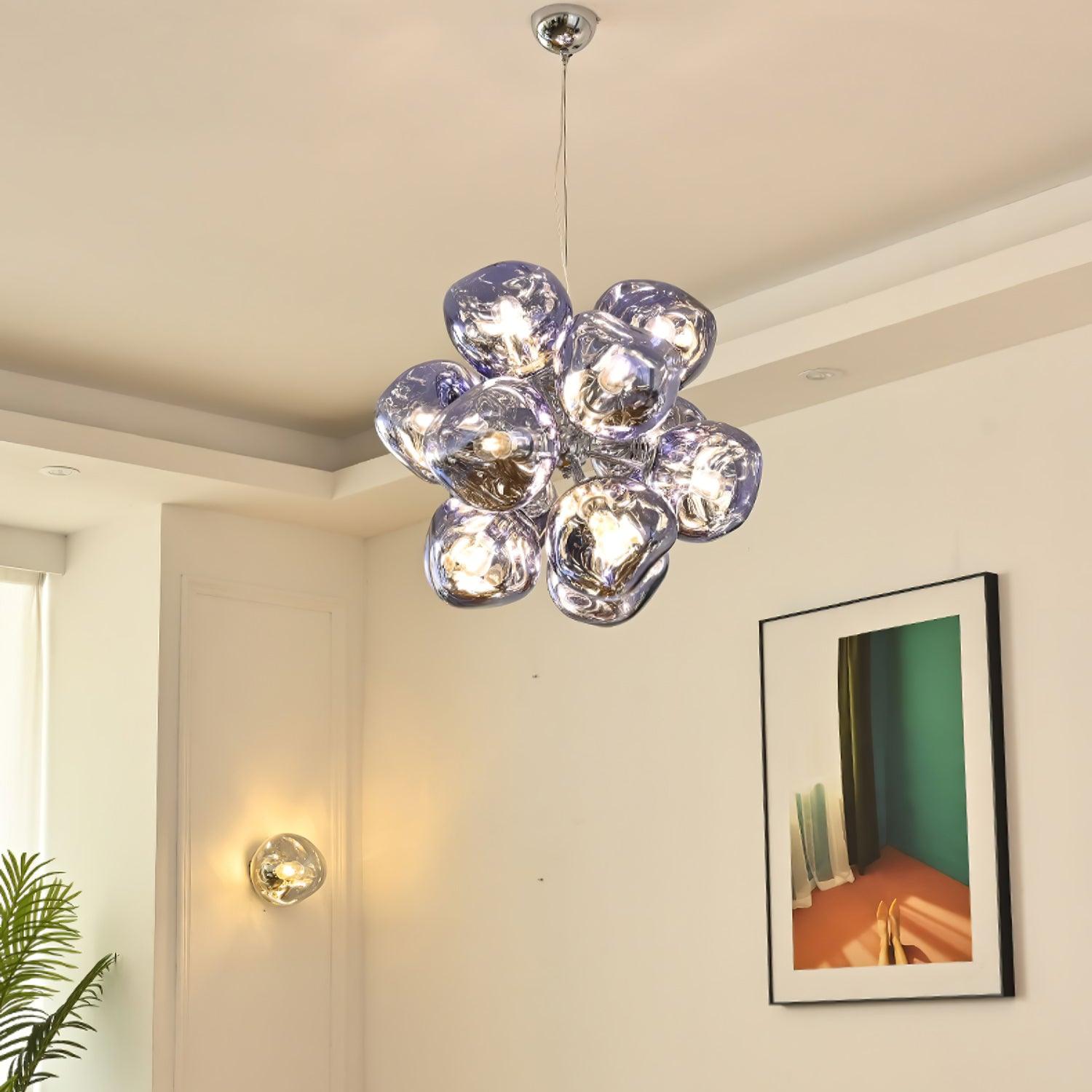 Esola Cluster Glass Pendant Light