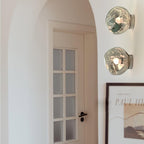Auden Amber Glass Wall Lamp