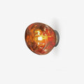 Auden Amber Glass Wall Lamp