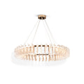 Ulcarir Luxury Leaf Glass Acrylic Chandelier