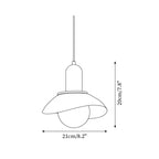 Legro Pendant Lamp Textured Rustic Organic